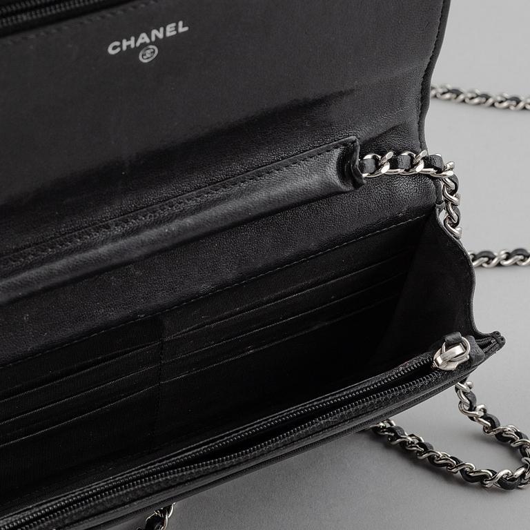 Chanel, a black leather 'Mademoiselle' handbag, 2016-2017.