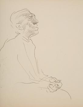 Lotte Laserstein, Man i profil.