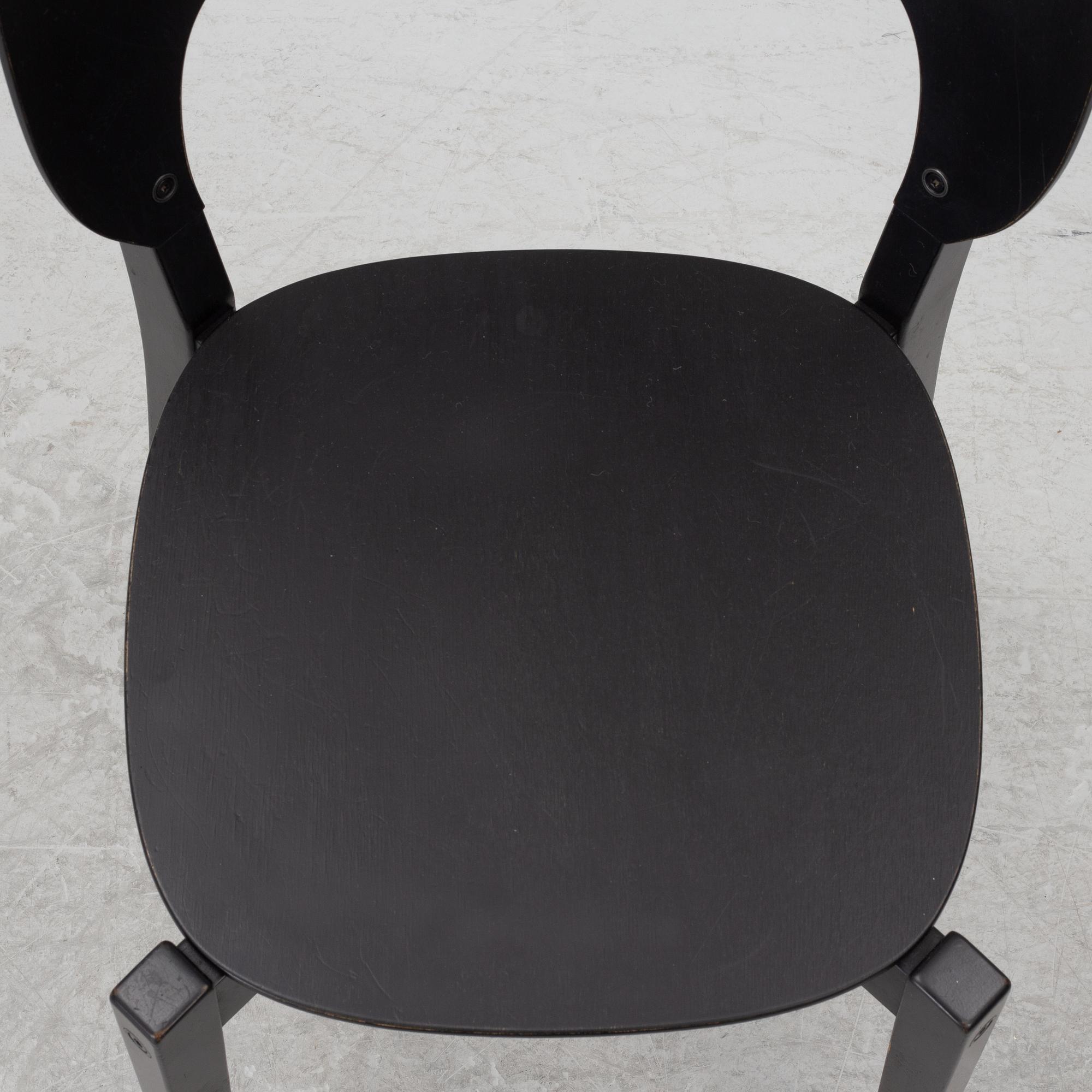 Marit Stigsdotter & Staffan Lind, eight 'Luna' chairs, Stolab.