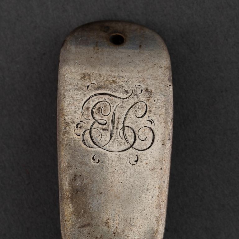 Bestick, 53 st, silver, England och Irland, 1700-1800-tal.