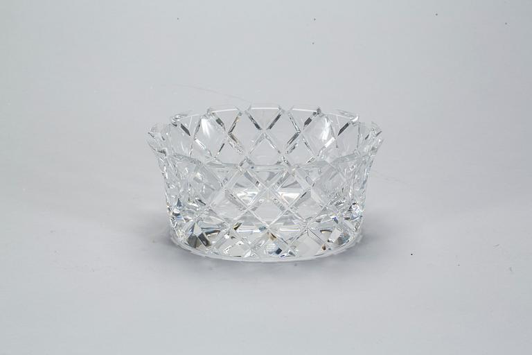 SKÅL, glas, "Sofiero", Gunnar Cyrén, Orrefors, 1900-talets andra hälft.