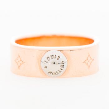 LOUIS VUITTON, "Nanogram Pink Gold", RING, storlek S.