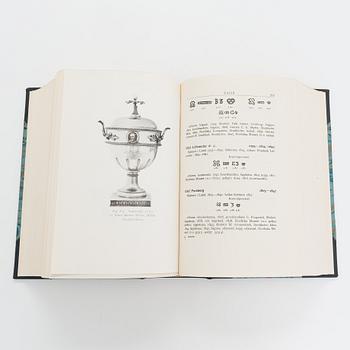 Five books about Finnish, Swedish and Danish silver and one with world gold hallmarks.