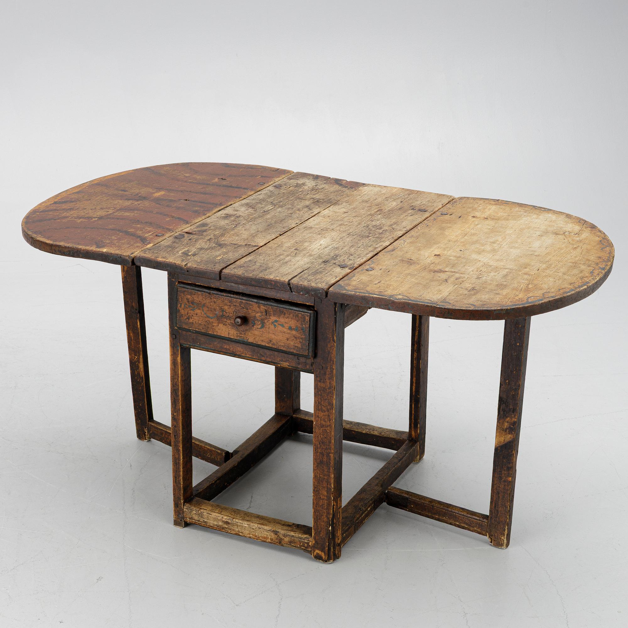 Slagbord, allmoge, 1700/1800-tal.