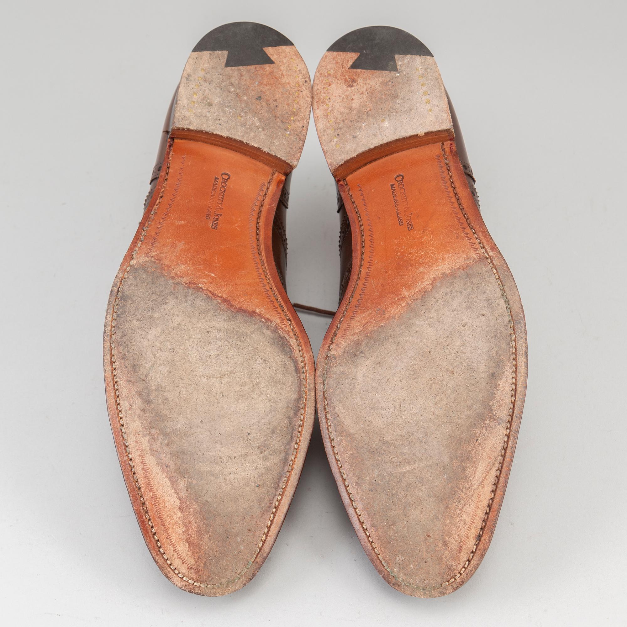 CROCKET & JONES, herrskor, brogues, England, storlek 45.
