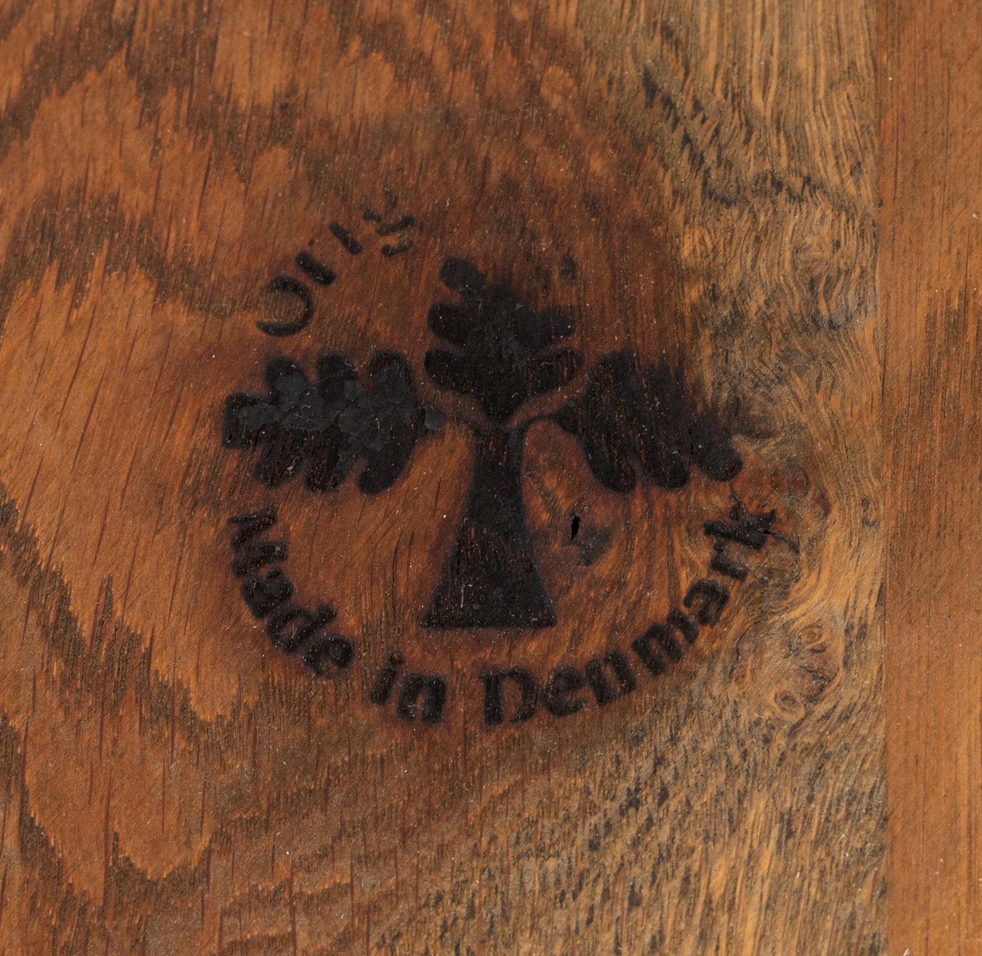 A set of six chairs, Denmark, second half of the 20th Century.