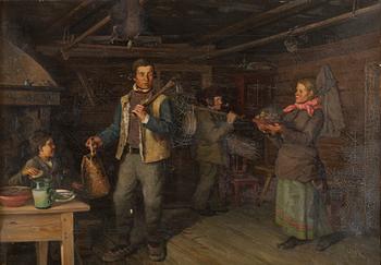 Fridolf Weurlander, Talonpoikaistupa.