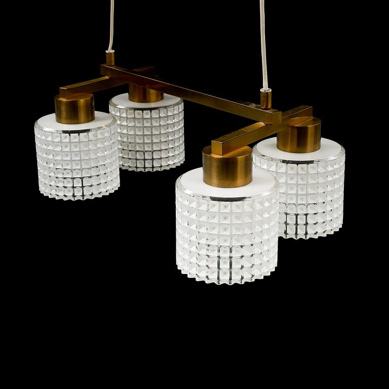 TAKLAMPA, 1900-talets tredje kvartal, höjd 20 cm.