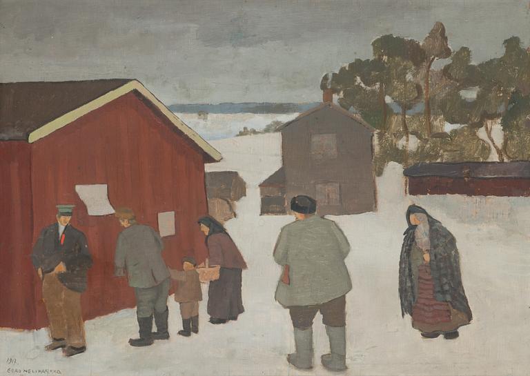 Eero Nelimarkka, "Itsenäisyydenjulistus 1917".