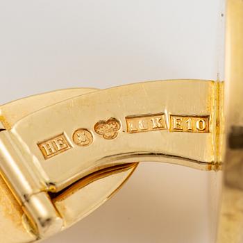 Manschettknappar, ett par, 18K guld. Stigbert, Engelbert.