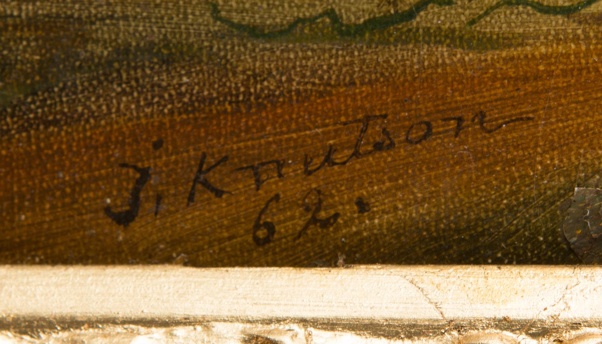 Johan Knutson, 'View from Sweden to Denmark'.