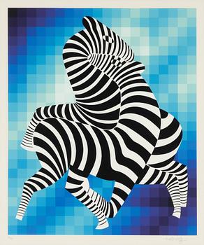 Victor Vasarely, "Zebror".