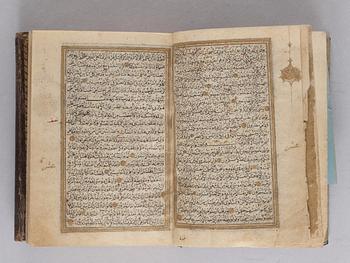 QURAN. Constantinople 1716. Height 15,5 x 11,5 cm.