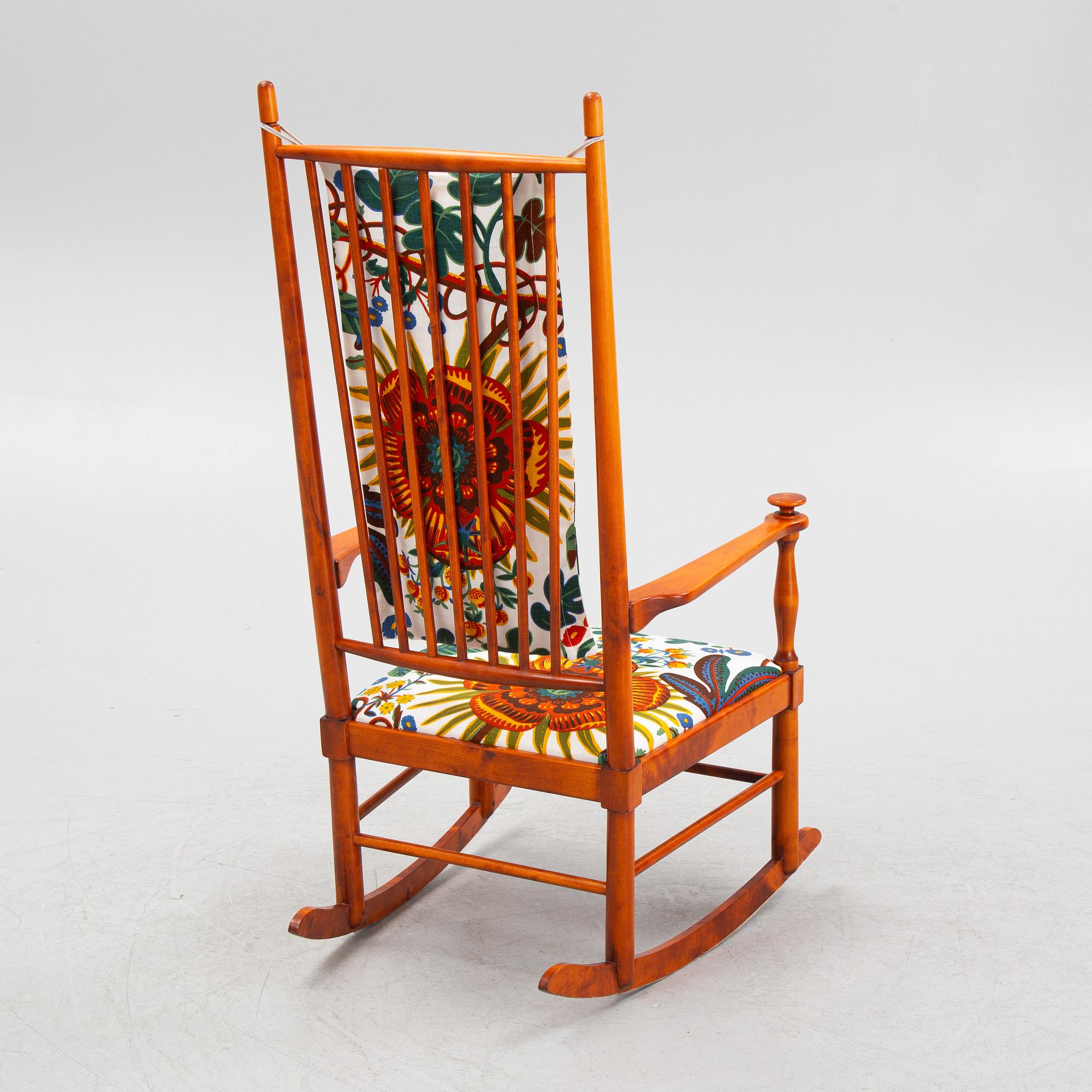 Karl-Axel Andersson, an 'Isabella' rocking chair, Gemla, third quarter of the 20th Century.