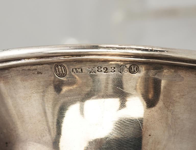 SKÅL/TROFE, silver, Danmark 1911,  867g.