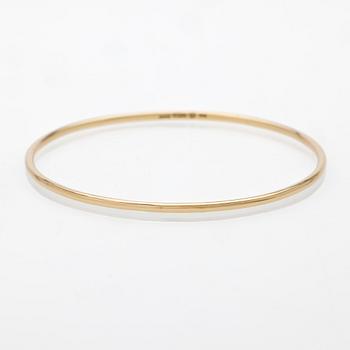 Johan Jobring, Stelt armband 18K guld, Halmstad 2023.