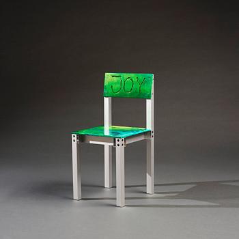 Fredrik Paulsen, a unique chair, "Chair One Open Air, The Diamond Seat", JOY, 2024.