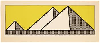 Roy Lichtenstein, "Pyramids".