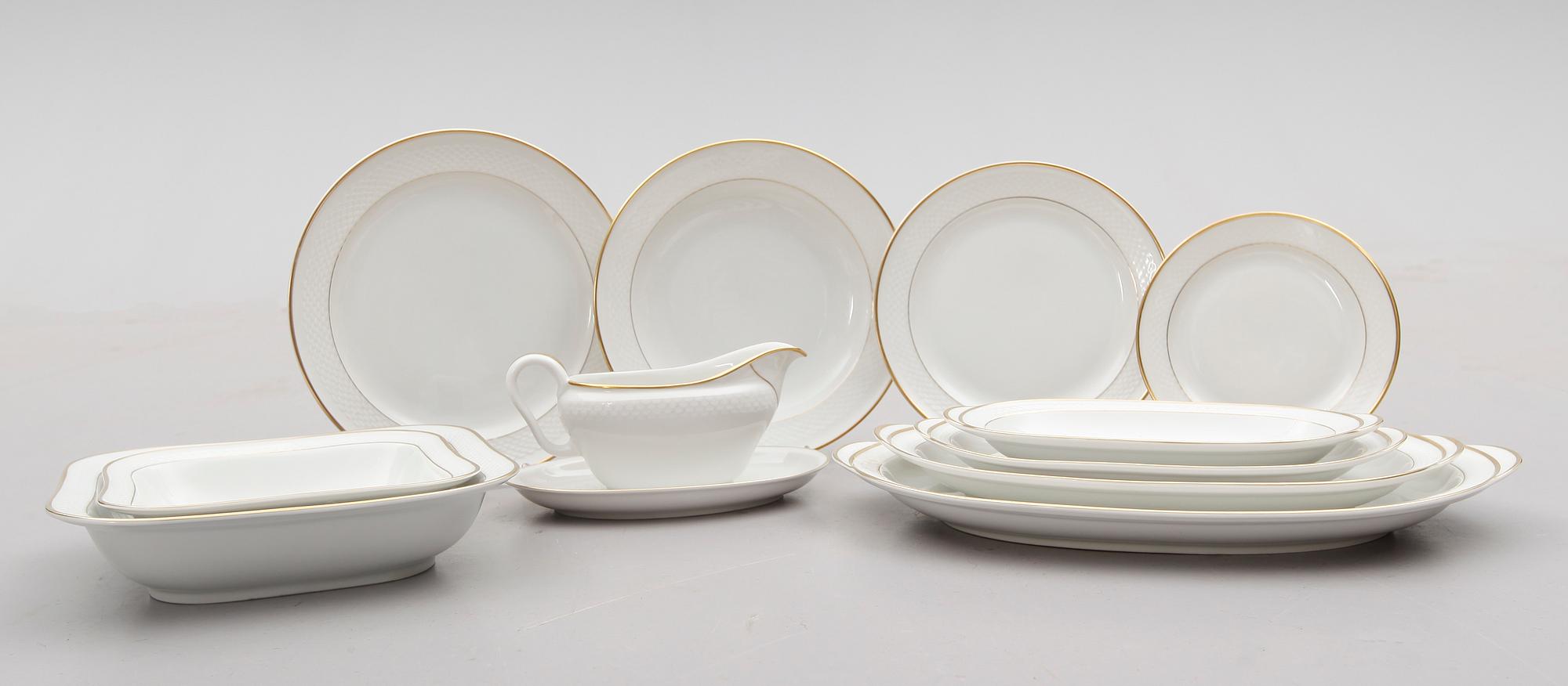 MATSERVIS, porslin, Thomas, Tyskland, 1900-talets mitt.