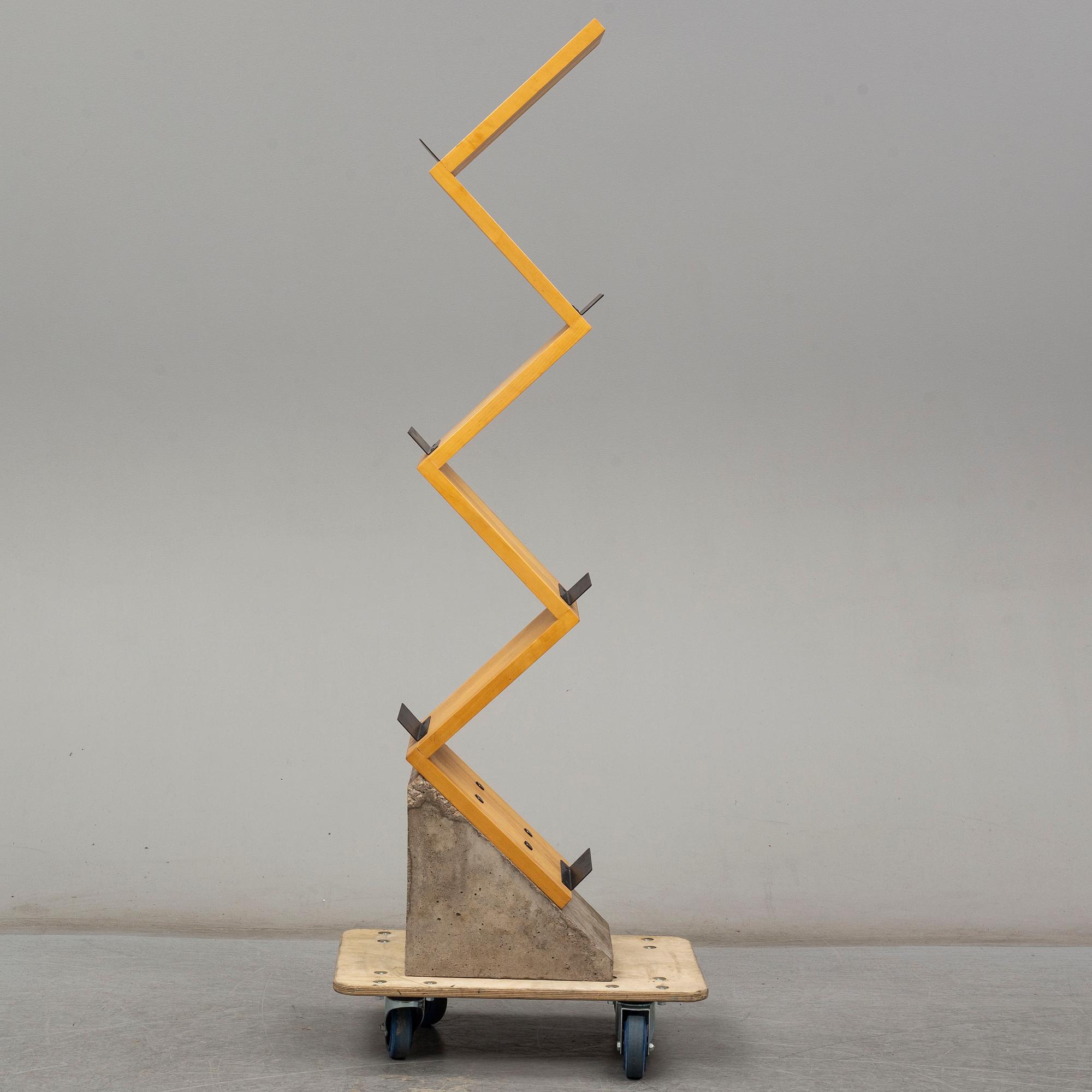 JONAS BOHLIN, tidskriftshylla, "Zink", för Källemo, Värnamo.