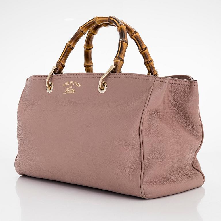 Gucci, a 'Bamboo shopper' bag.
