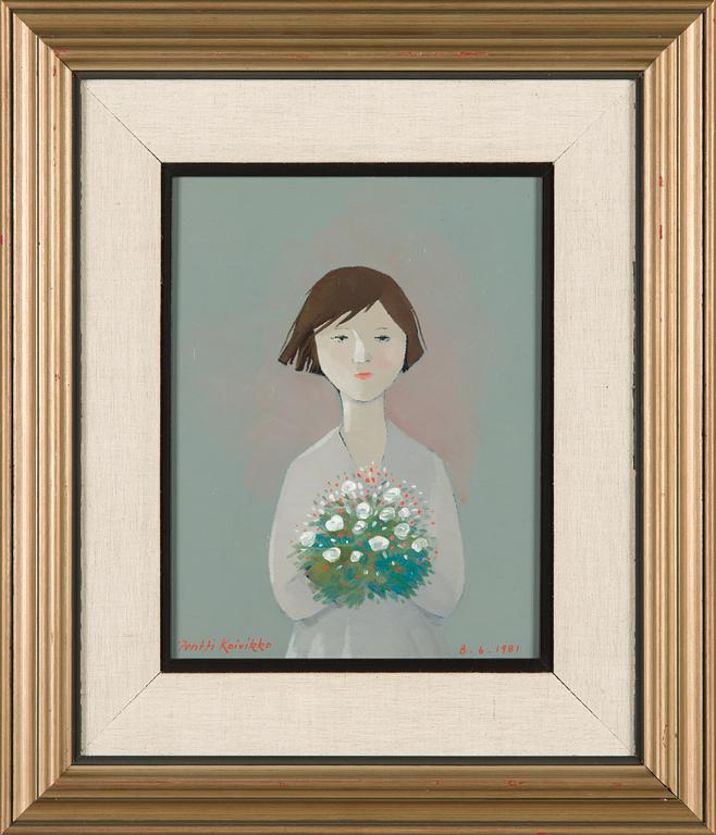 Pentti Koivikko, oil on board, signed and dated 1981.