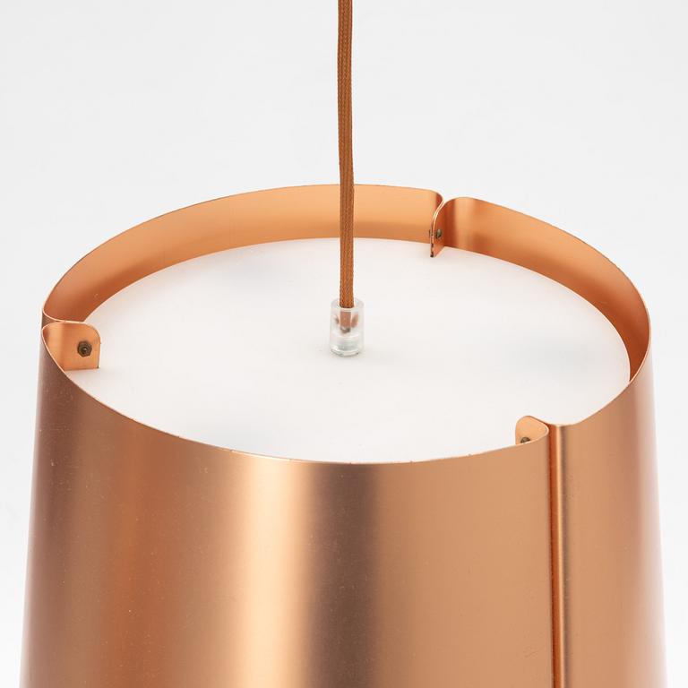 Jonas Lindvall, a model 'W 124 Medium' copper ceiling light, Wästberg.