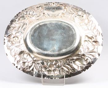 UPPLÄGGNINGSFAT, silver, GAB, Stockholm 1951.