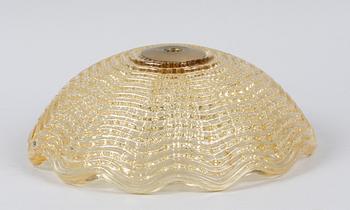 PLAFONDSKÅL, glas, Kosta, 1900-tal.