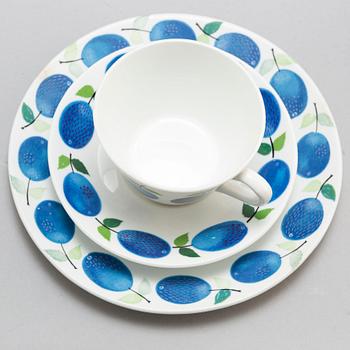 STIG LINDBERG, a 39 piece porcelain service, Gustavsberg.