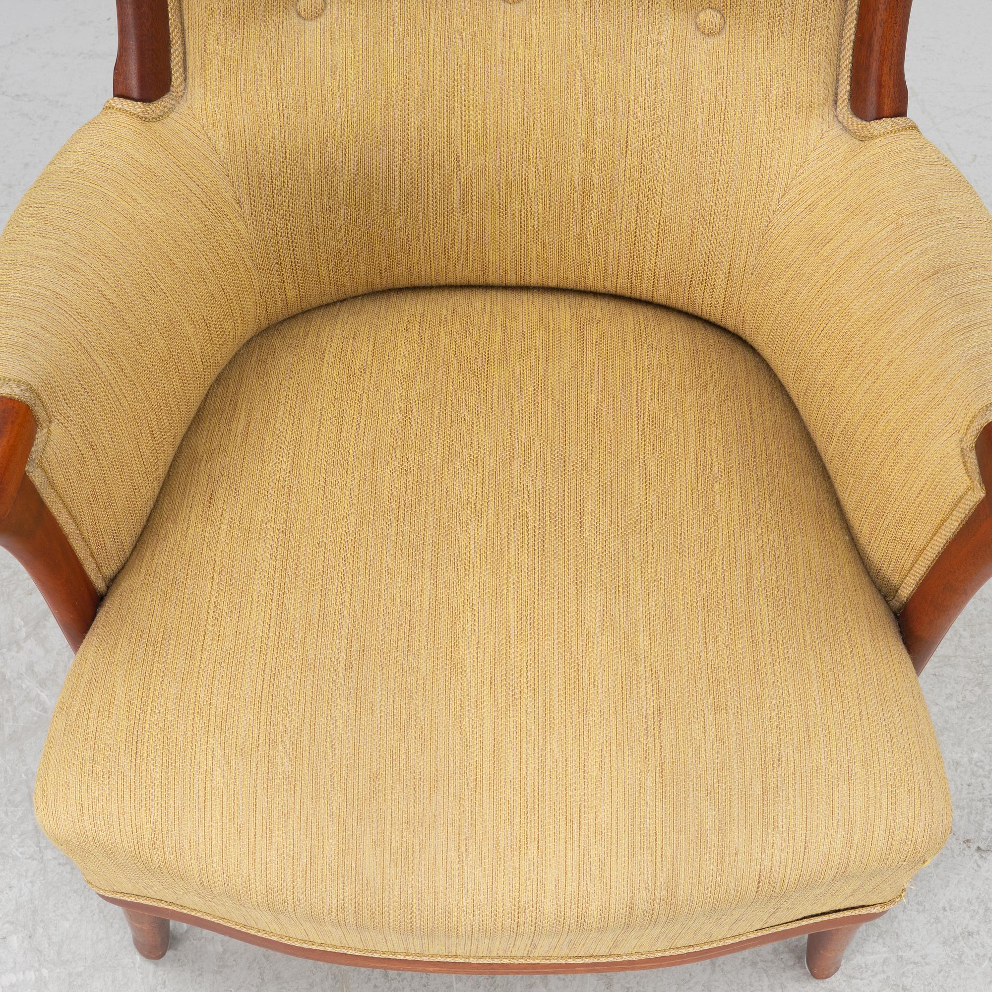 Carl Malmsten, armchair, "Our Lady".