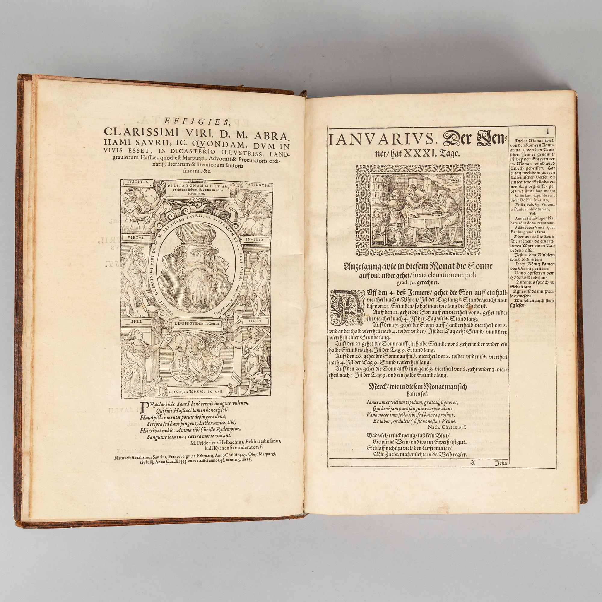With woodcuts by Jost Amman, 1594.