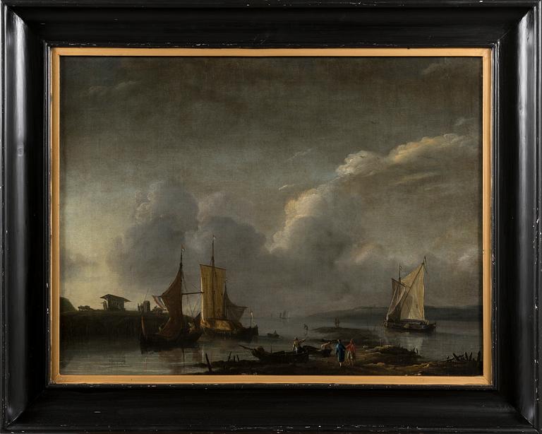 REGNIER NOOMS ZEEMAN, hans art. Bär signatur. Olja på duk 49,5 x 66 cm.