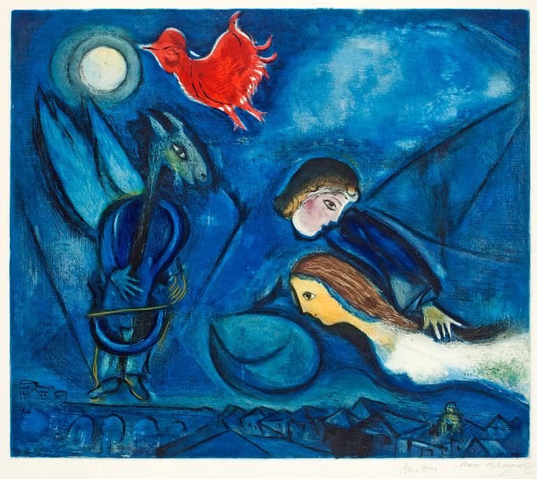 Marc Chagall (After), "Aleko".