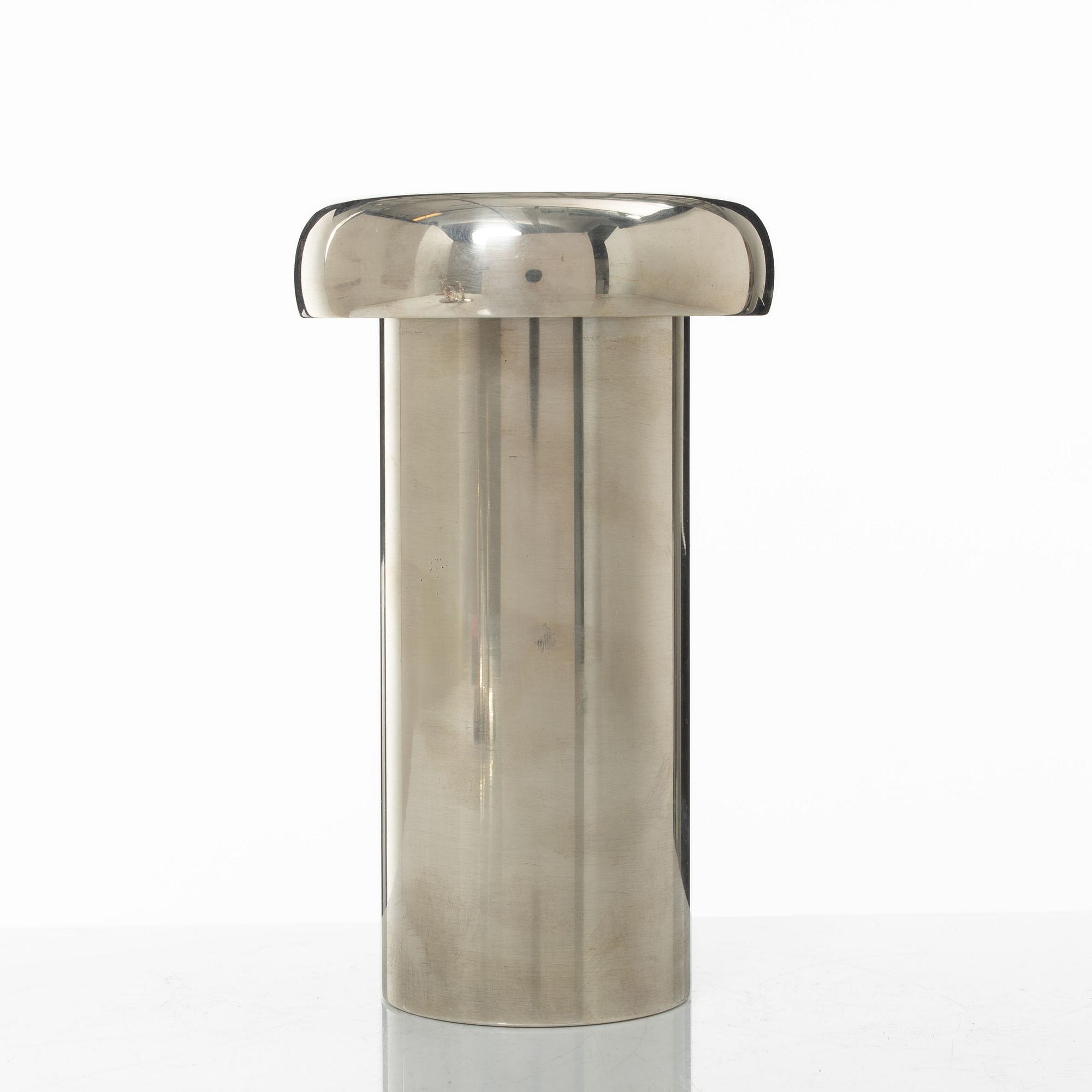 Tapio Wirkkala, a sterling silver 'Growth' vase, Kultakeskus Oy, Hämeenlinna 1990.