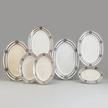 A 65 piece creamware dinner service from Gustavsberg.