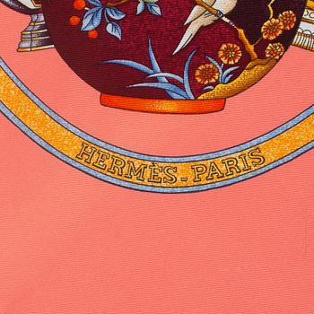Hermès, scarf, "Qu'importe le flacon".