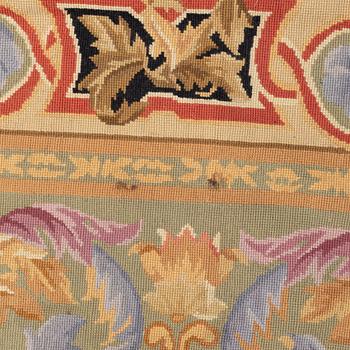 Reve de Desert, carpet, embrodery, Aubusson-style.