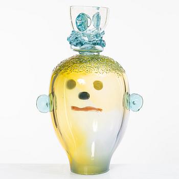 Johan Ibrahim Adam, skulptur, Huvud, egen ateljé.