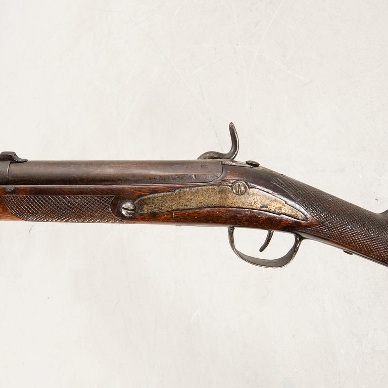 Percussion rifle, 18th - / 19th century.