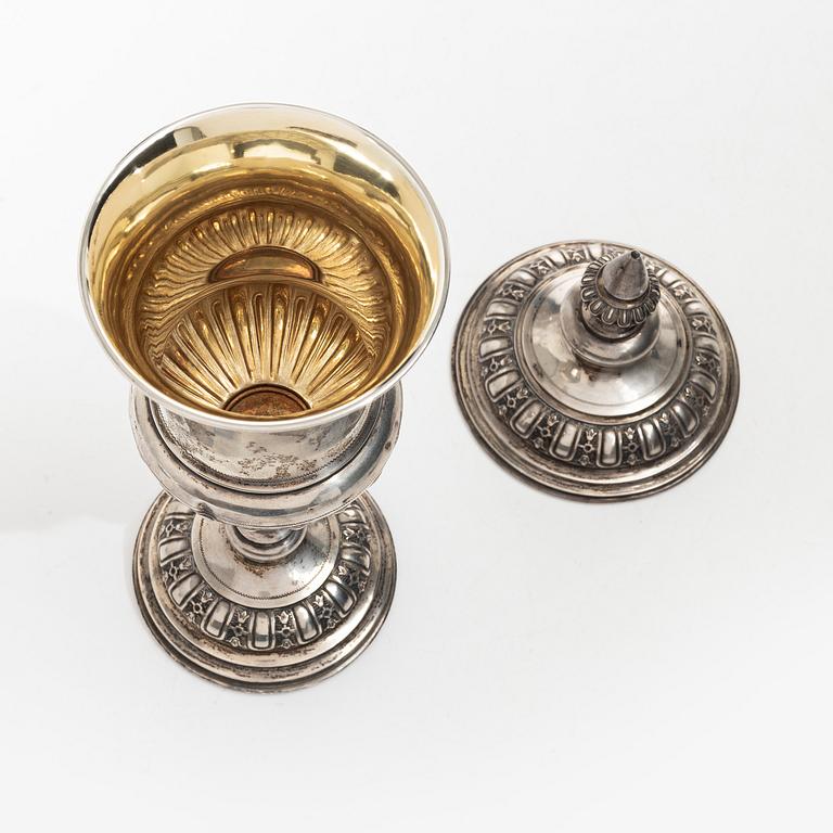 Silver, 15 pieces, 19th-20th century.