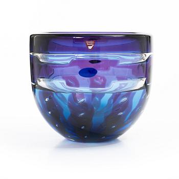 Erika Lagerbielke, vas, glas, unik, Orrefors Gallery, 1999.