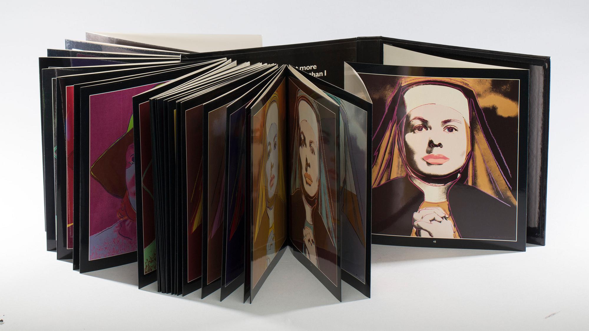 ANDY WARHOL, BOK, "Portraits of Ingrid Bergman by Andy Warhol".