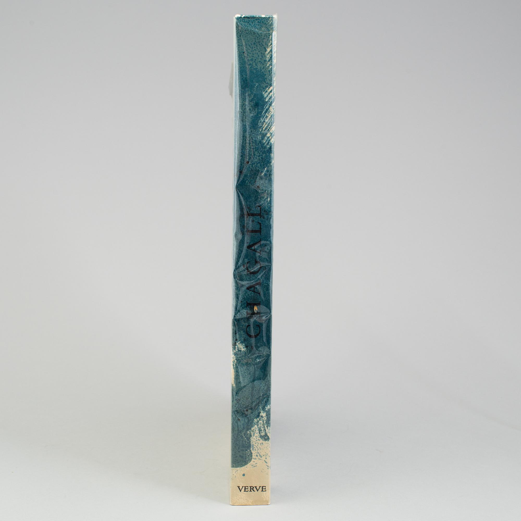 A MARC CHAGALL "Dessins pour la bible" with 24 colour lithographes, Paris 1960.