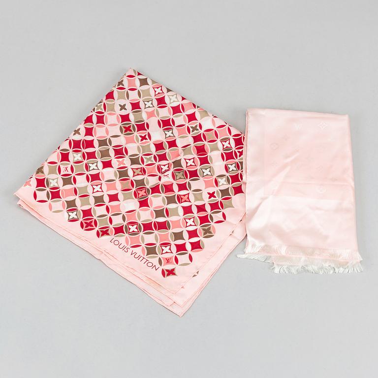 Louis Vuitton, scarves, 2 st.