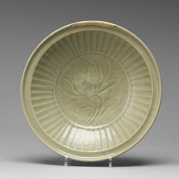 590. A celadon dish, Ming dynasty (1368-1644).