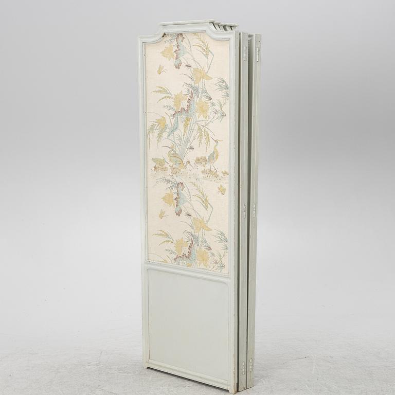 Vikskärm, gustaviansk stil, 1900-tal.