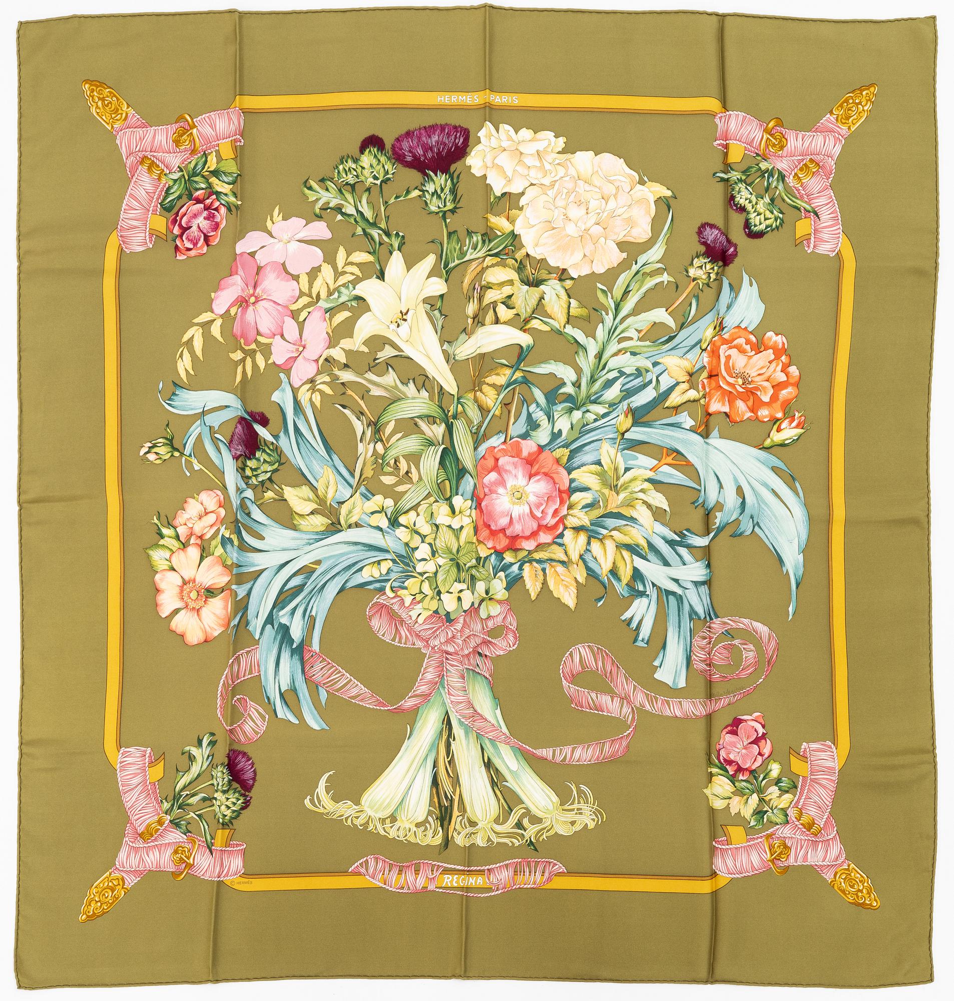 Hermès, scarf, "Regina".