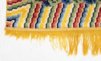 Matta semiantik silke Kina, ca 185 x 122 cm.