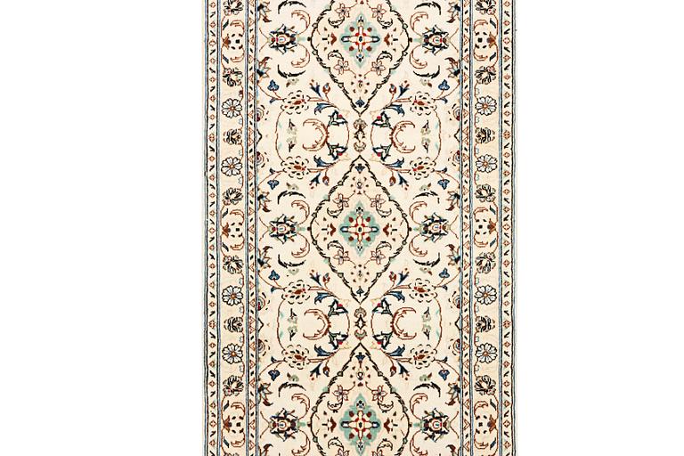 Gallerimatta, Keshan, ca. 300 x 80 cm.